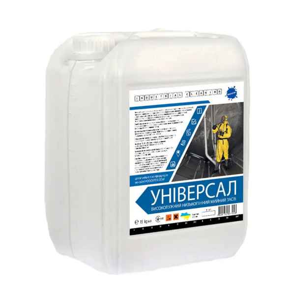 Високолужний миючий засіб ВОДОСТЕК "УНІВЕРСАЛ" низькопінний", 15 кг